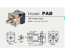 台湾JCR精密PAB060行星减速机